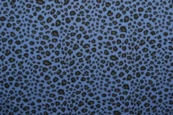 Chambray Leopard - Old Blue