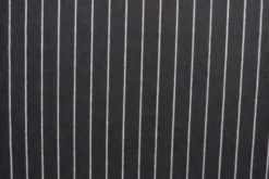 Chambray - White Stripes on Black