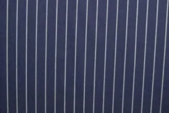 Chambray - White Stripes on Dark Blue