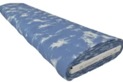 Chambray - White Tie Dye on Classy Blue