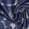 Chambray - White Tie Dye on Dark Blue