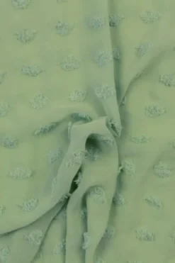 Chiffon Dots - Dark Mint