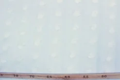 Chiffon Dots - Light Blue Crinkle