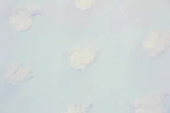 Chiffon Dots - Light Blue Crinkle