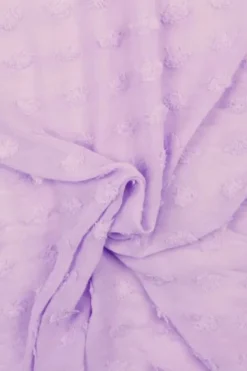 Chiffon Dots - Lilac