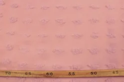 Chiffon Dots - Salmon Pink