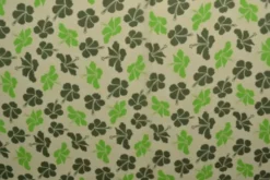 Chiffon - Hawai Flowers Green
