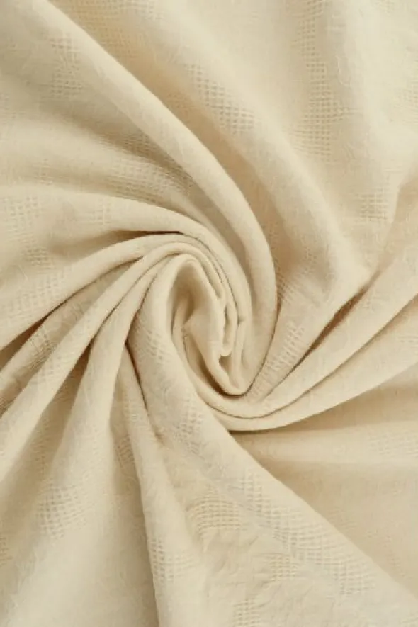 Cotton - Jacquard Roses - Champagne - 22