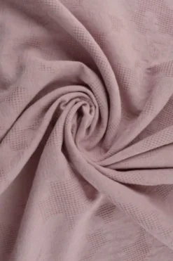 Cotton - Jacquard Roses - Donker Oud Roze - 38