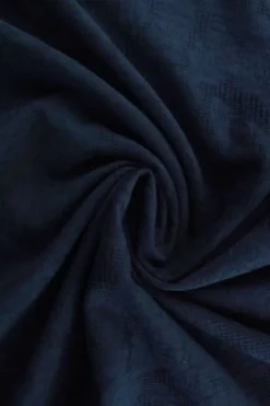 Cotton - Jacquard Roses - Navy - 48