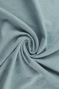 Cotton - Jacquard Roses - Vintage Blue - 52