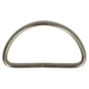 D-Ring 50mm - Dark Silver