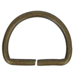 D-Ring - Old Gold - 15mm