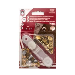 Drukknopen Set - 13.5mm - Goud