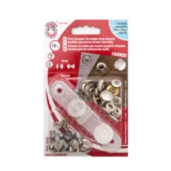 Drukknopen Set - 13,5mm - Zilver