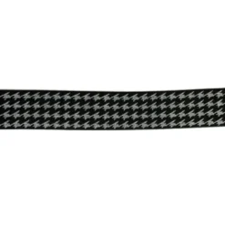 Elastiek - Glitter Glamour 40 mm - Pied de Poule Silver