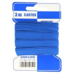 Elastiek 10 mm - Blauw 215
