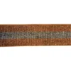 Elastiek Striped Sparkle - Silver/Bronze - 40 mm
