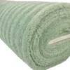 Faux Fur Stripes - Vintage Green