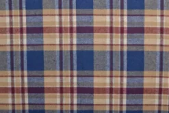 Flanel Ruiten - Beige/Blue/Bordeaux