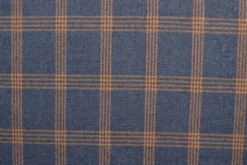 Flanel Ruiten - Blue Grey/Ocher