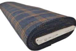 Flanel Ruiten - Blue Grey/Ocher