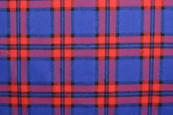 Flanel Ruiten - Bright Blue/Red/Black