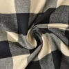 Flanel Ruiten - Creme/Black