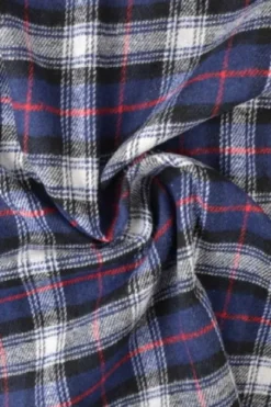 Flanel Ruiten - Dark Blue/ Red/ Black/White