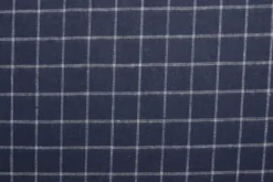 Flanel Ruiten - Dark Navy/White