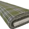 Flanel Ruiten - Mossgreen/Black/White