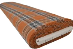 Flanel Ruiten - Rusty/Black/White