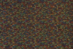 Fleece Print - Blue/Green/Red/Ocher Knit