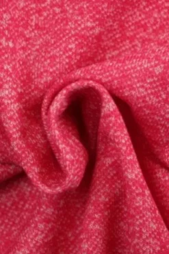 French Terry Melange - Roze 30