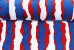 Fur - Fantasy Red/White/blue