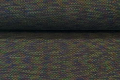 Gebreide Tricot - Colorful Melange on Black