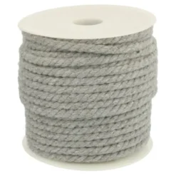 Gedraaid Koord 6 mm - Licht Grijs
