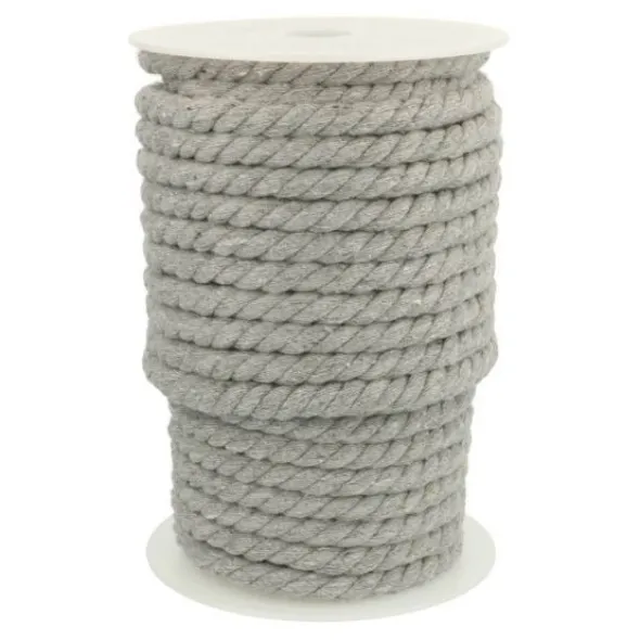Gedraaid Koord 8-10 mm - Licht Grijs