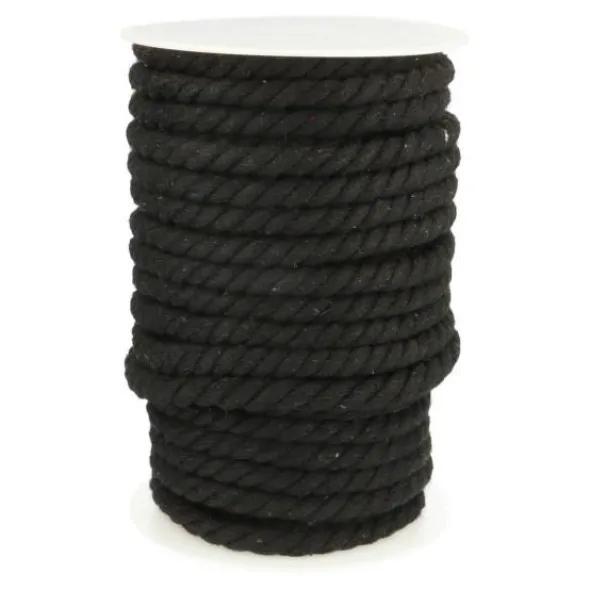Gedraaid Koord 8-10 mm - Zwart