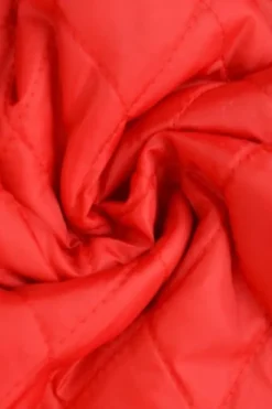 Gewatteerde Voering - Rood