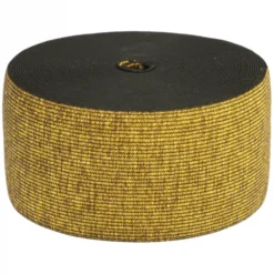 Glitter Elastiek - Goud/Zwart - 60 mm