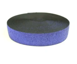 Glitter Elastiek - Kobalt/Paars -40 mm
