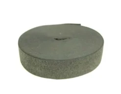Glitter Elastiek - zwart - 40 mm
