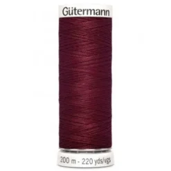 Gütermann 368 - diep donker rood