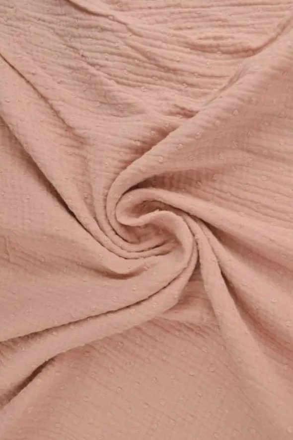Hydrofiel Dobby - Oud Roze - 19
