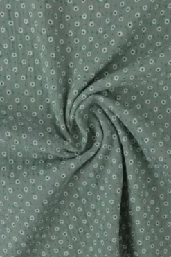 Hydrofiel - Sunny Flowers - Vintage Green