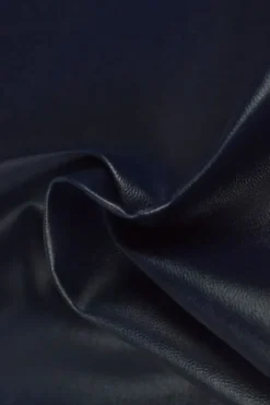 Imitatie Leer Stretch - Navy