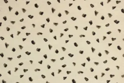 Jacquard Gobelin - Black/Beige Spots on Creme