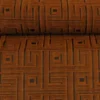 Jacquard Gobelin - Black/Rusty Graphic Blocks