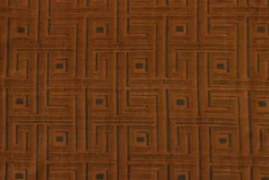 Jacquard Gobelin - Black/Rusty Graphic Blocks